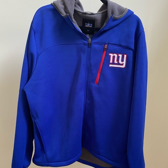 NFL New York Giants soft shell hooded jacket - Picture 3 of 8